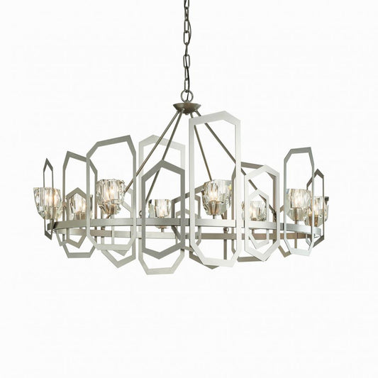 Gatsby Pendant, 8-Light, Black, 45.3"W (105020-SKT-10-CR 5D0PRP)