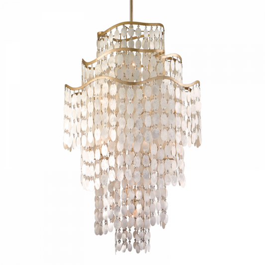 Dolce Pendant, 19-Light, Gold, Miscellaneous, 57.5"H (109-719-CPL 93GA)