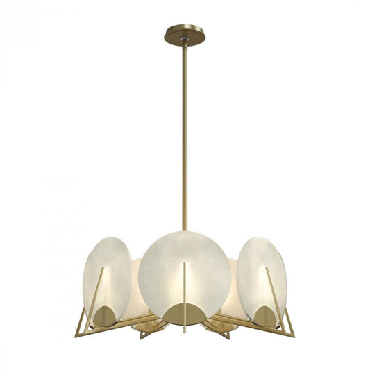 Callisto Pendant, 7-Light, Modern Brass, 28.1"W (131059-SKT-MULT-86-AR 5YWQVK)