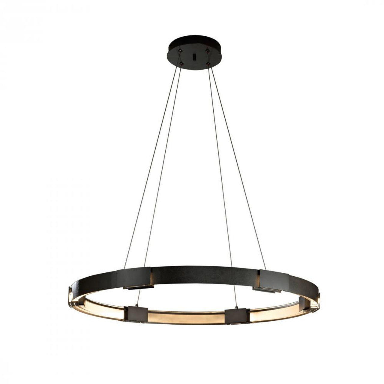 Aura Pendant, 12-Light, Standard Height, Bronze, Clear Glass, 48"W (138589-SKT-STND-05-ZM0394 4TEDYP)