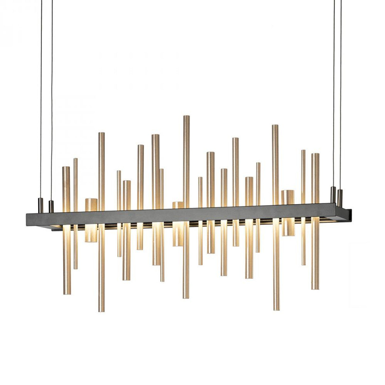 Cityscape Pendant, 1-Light, Standard Height, LED, Black, 5.3"W (139725-LED-STND-10-84 461ZMQ)