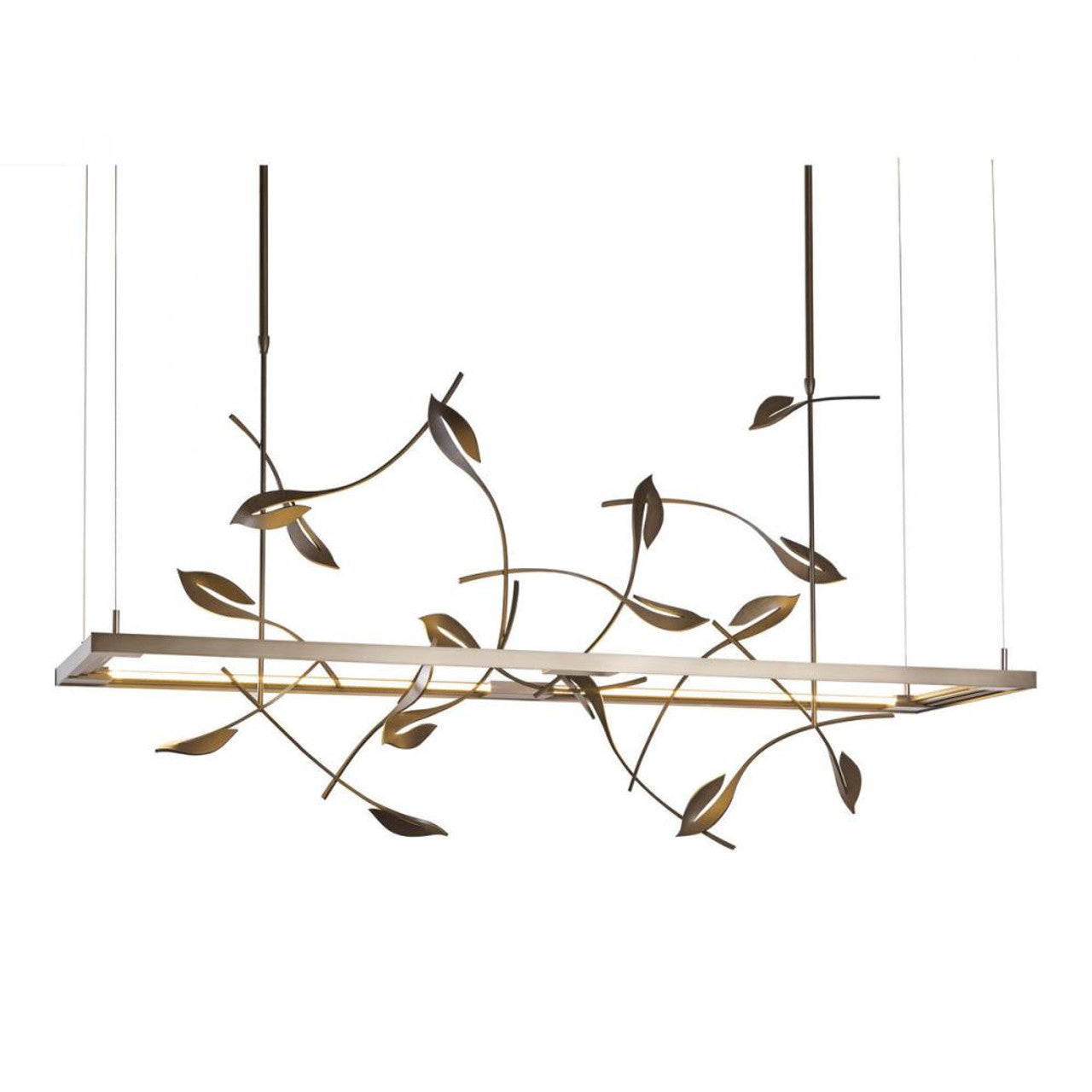 Autumn Pendant, 1-light, Long Height, LED, Black, 15.8"W (139756-LED-LONG-10 5D0JVC)