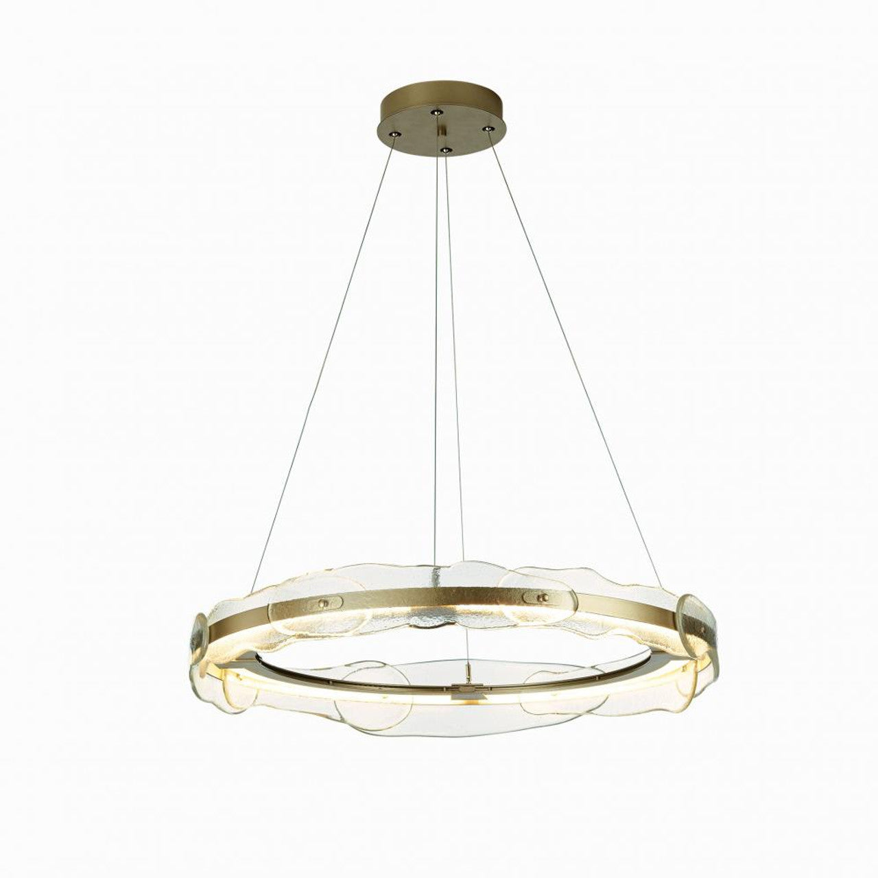 Solstice Pendant, 1-Light, Standard Height, LED, Black, Clear Glass, 35.8"W (139780-LED-STND-10-ZM0518 5D9XMA)