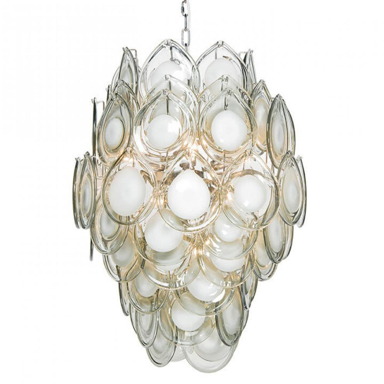 Diva Chandelier, 8-Light, Grey, 36.5"H (16-1037GRY 504X030)