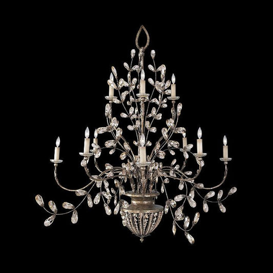 A Midsummer Nights Dream Chandelier, Round, 12-Light, Gold, 70"W (175940ST 65T9)