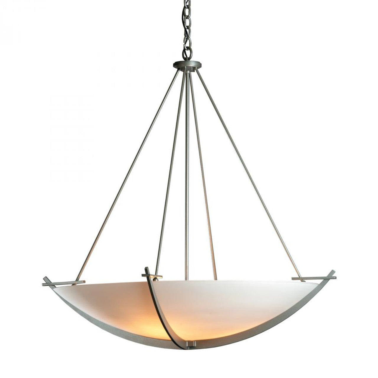 Compass Chandelier, 3-Light, Soft Gold, Opal Glass, 34.2"W (194531-SKT-84-GG0170 45RRRQ)