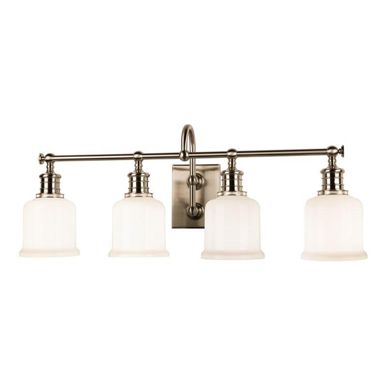 Keswick Bath Vanity Light, 4-Light, Nickel, 29"W (1974-SN Q7Q5)