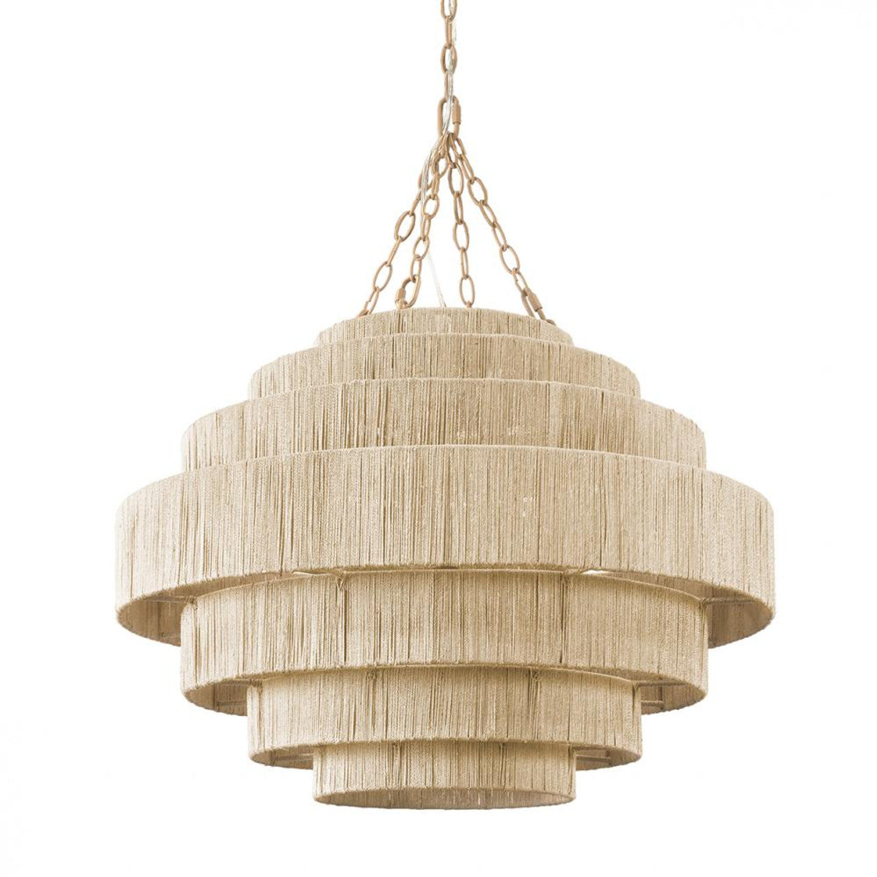 Everly Pendant, 4-Light, Large, Natural, 30"W (2005-79 3706TM38)