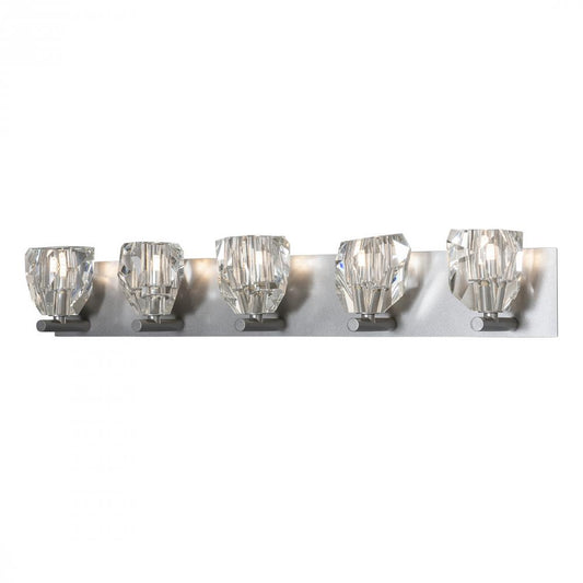 Gatsby Bathroom Wall Sconce, 5-Light, Vintage Platinum, 36.5"W (201323-SKT-82-CR 5NQUTM)