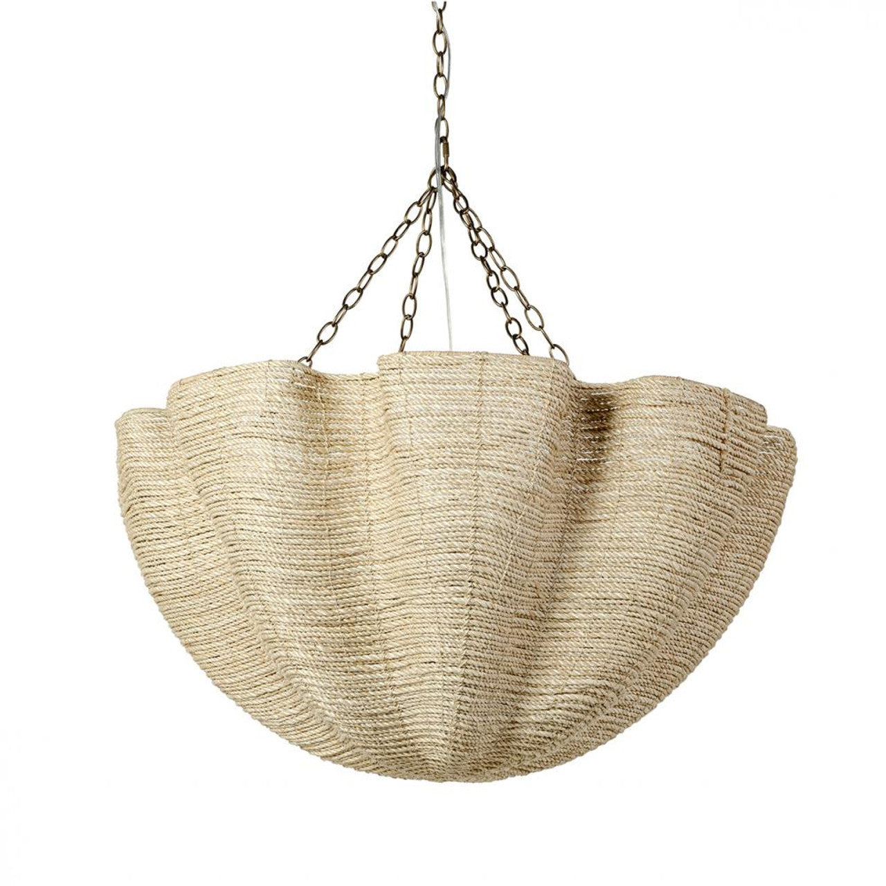 Isla Chandelier, 3-Light, Natural, 37"W (2051-79 3706TM40)