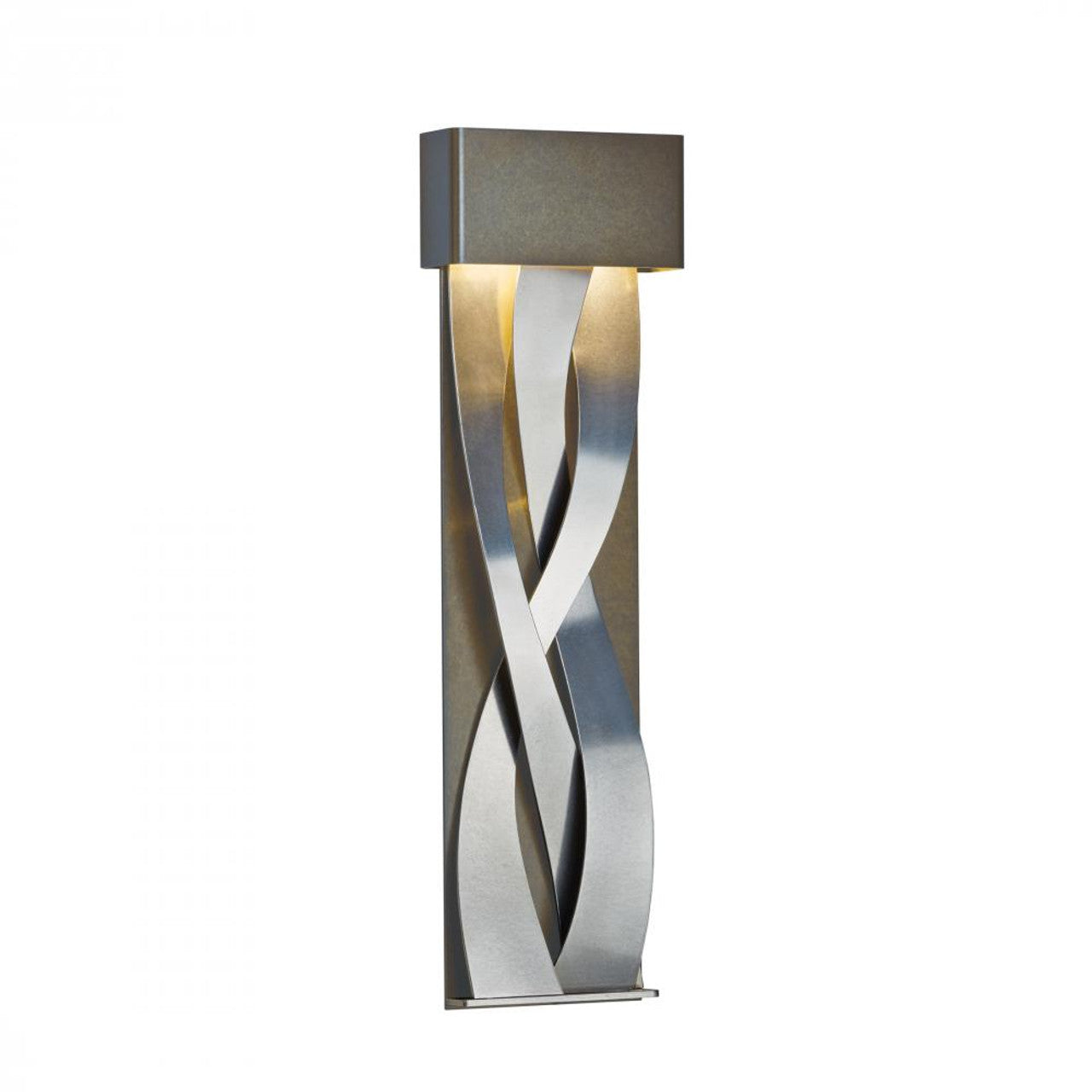 Tress Wall Sconce, 1-Light, LED, Black, Soft Gold, 32"H (205437-LED-10-84 3WALR2)