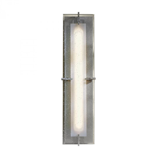 Ethos Outdoor Wall Sconce, 1-Light, LED, Soft Gold, Seeded Clear Glass, 22.25"H (207765-LED-84-II0397 3W4JG0)