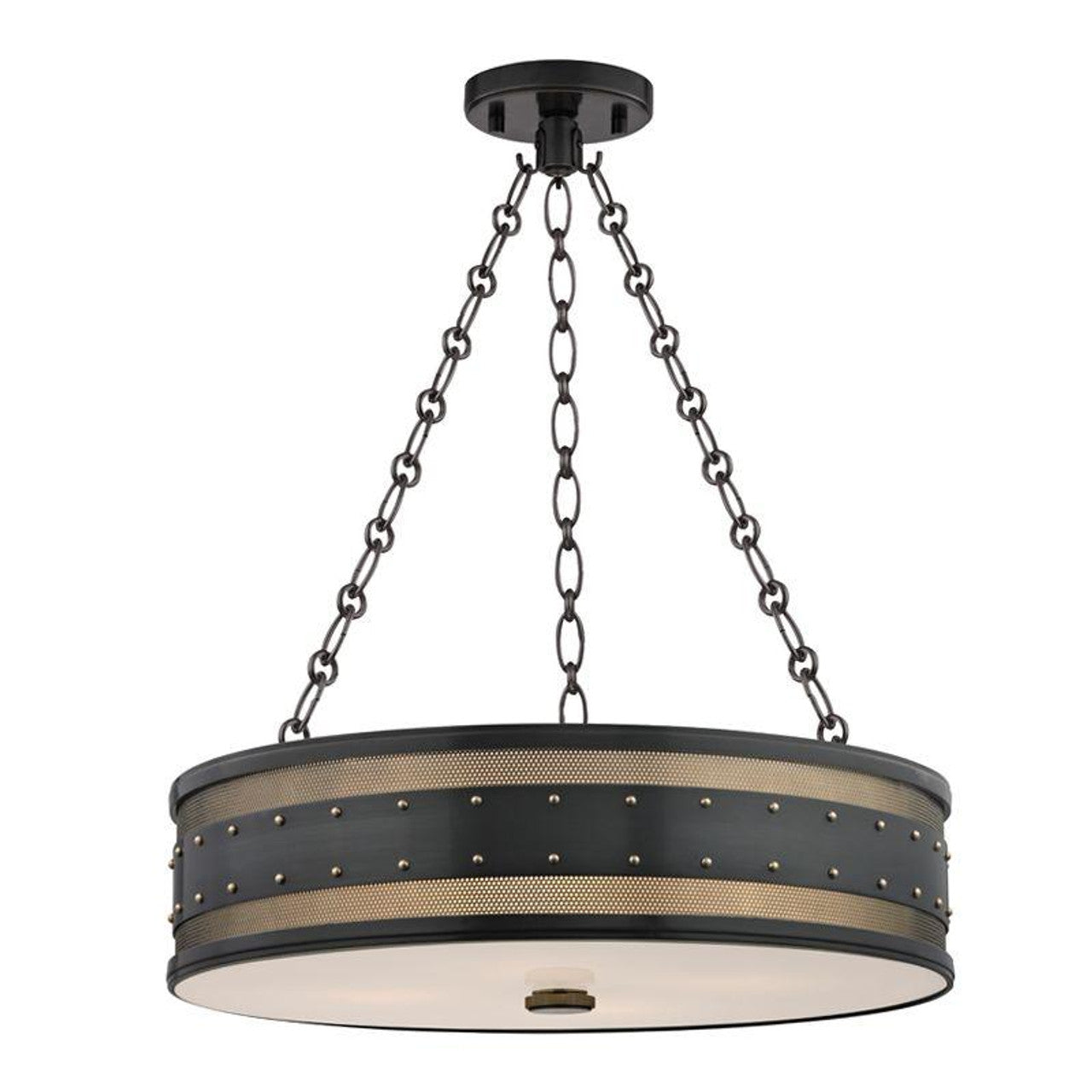 Gaines Pendant, 4-Light, Aged Old Bronze, 22"W (2222-AOB 9WALA)