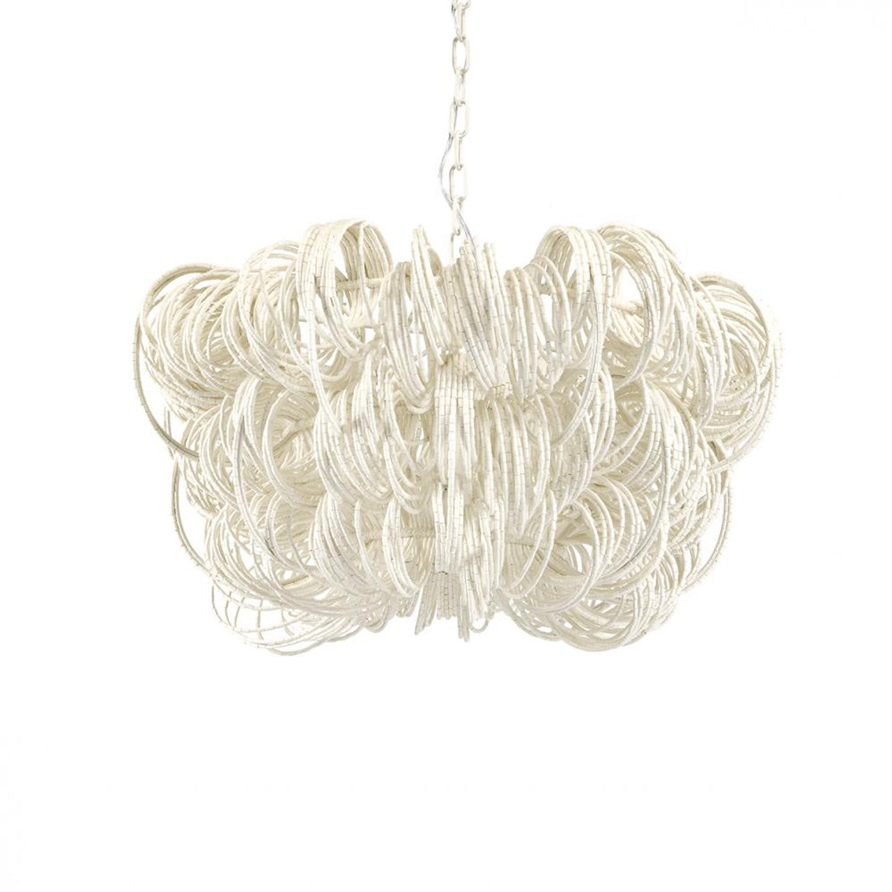 Monroe Chandelier, 3-Light, Cream, 31.25"W (2423-79 3706TN2A)