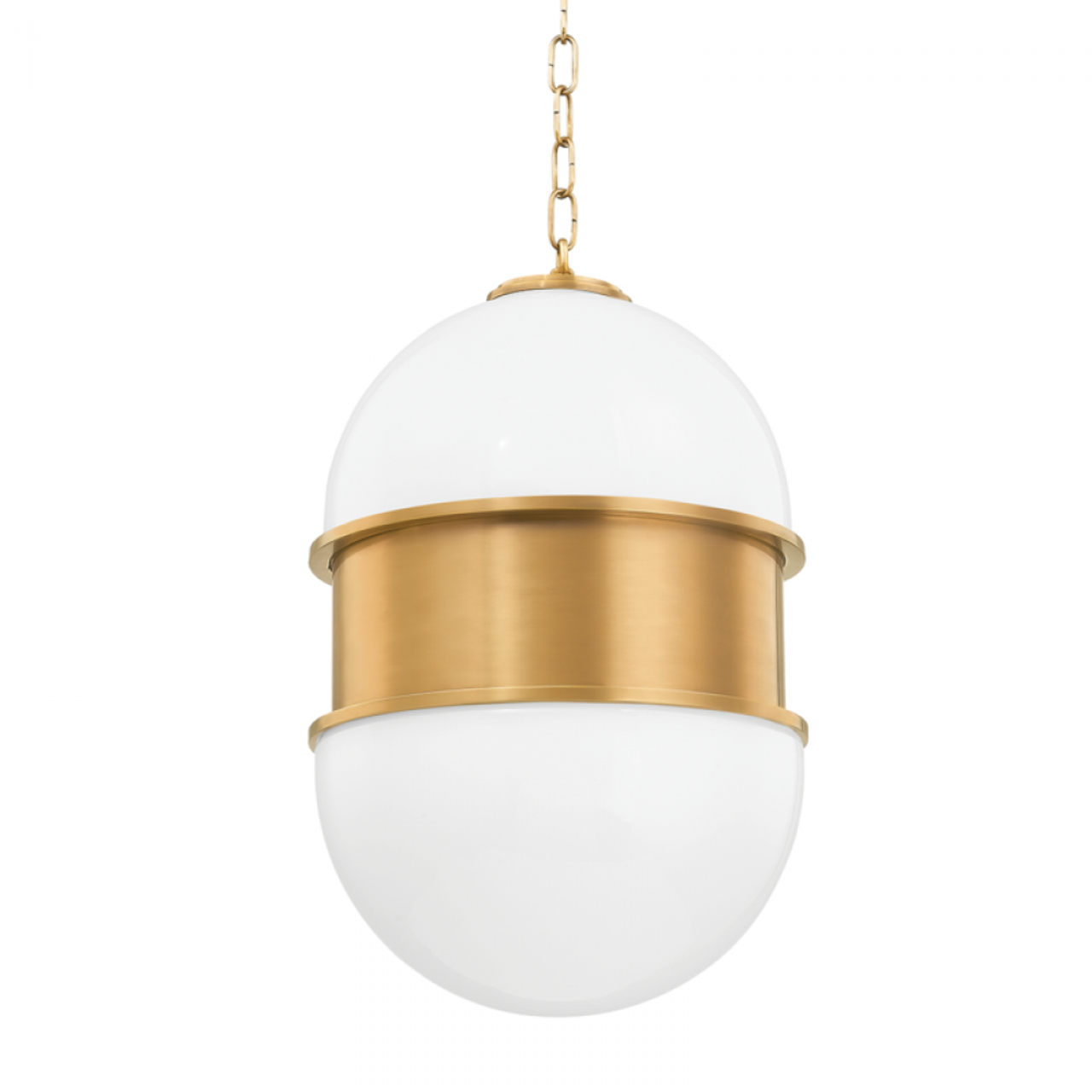 Broomley Pendant, 2-Light, Vintage Brass, 20"H (272-42-VB 95D2)