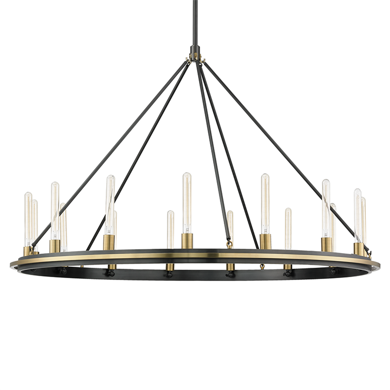 Chambers Pendant, 15-Light, Aged Old Bronze, 58.25"W (2758-AOB A5FKP)