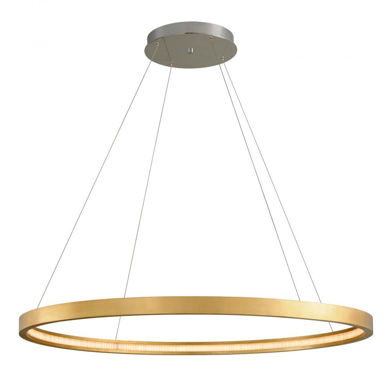 Jasmine Pendant, 1-Light, LED, Gold Leaf, 56"W (284-44 91G4)