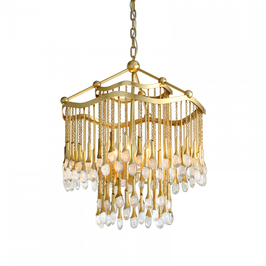 Kiara Chandelier, 6-Light, Gold, 23.25"W (286-06-GL CY7U)