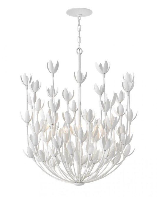 Flora Up Chandelier, 6-Light, Steel, 26.25"W (30016TXP 9U687)