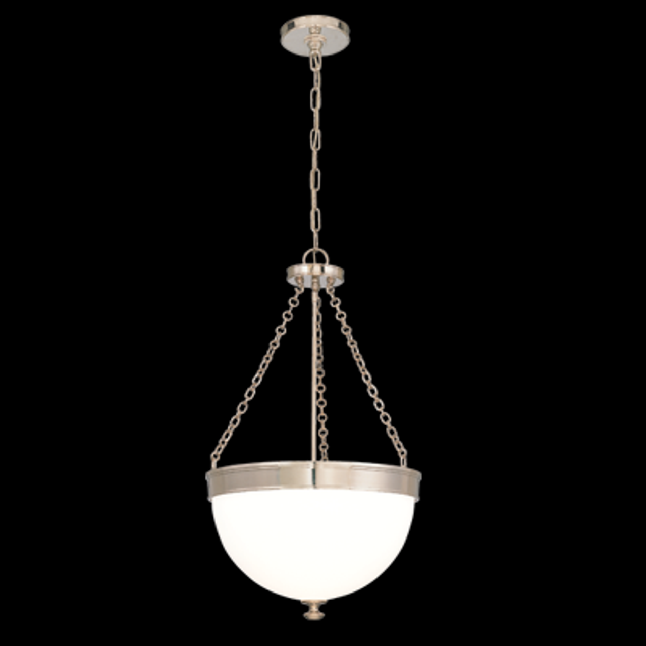 Barrington Pendant, 3-Light, Historic Bronze, 17"W (327-HB M71D)