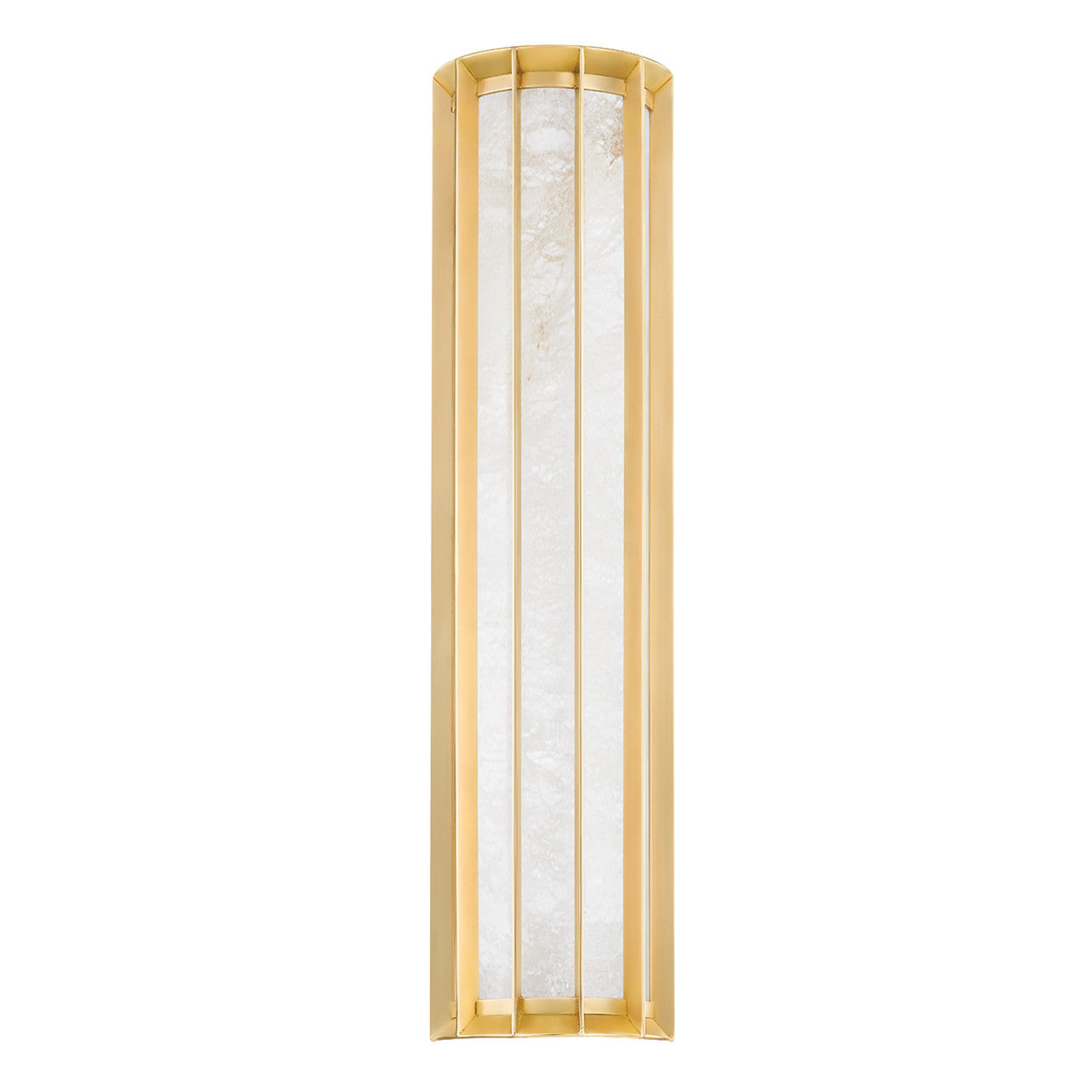 Leda Wall Sconce, 1-Light, LED, Vintage Brass, 23.75"H (346-24-VB 95E6)