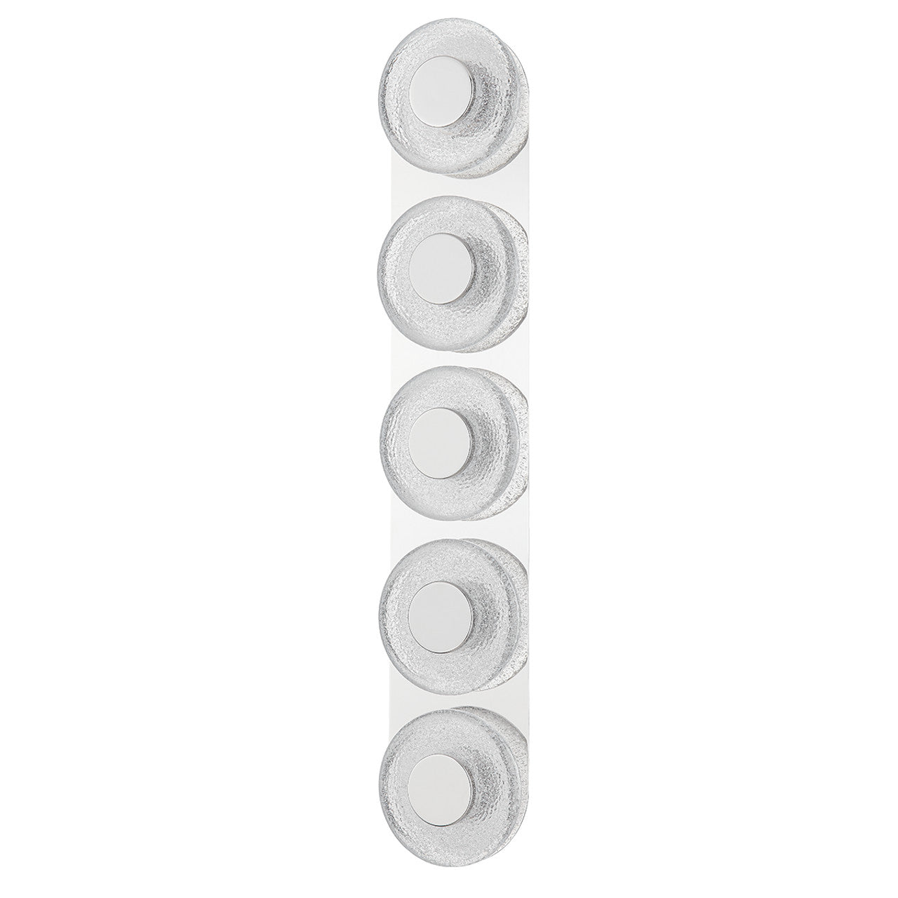 Pearl Wall Sconce, 5-Light, LED, Polished Nickel, 32.75"H (351-05-PN 95EN)