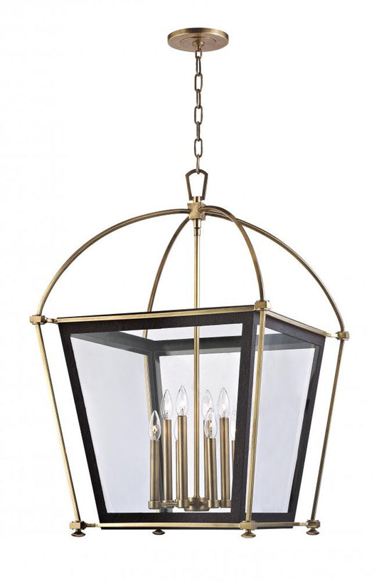 Hollis Pendant, 8-Light, Polished Nickel, 24"W (3624-PN 9T7ZM)