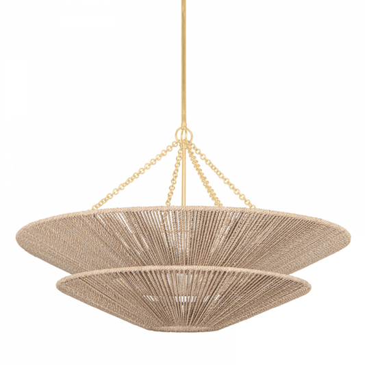 Tropea Chandelier, 8-Light, Gold, 40"Dia (412-40-GL 93H5)