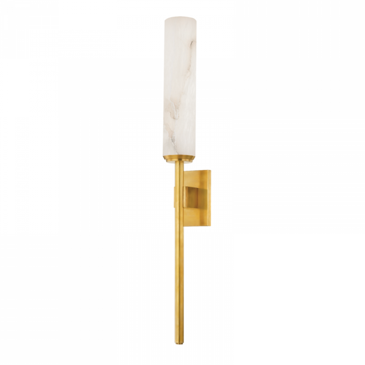 Breman Wall Sconce, 1-Light, LED, Brass, 36"H (429-01-VB 94ER)