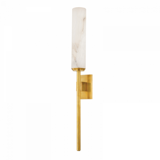 Breman Wall Sconce, 1-Light, LED, Brass, 36"H (429-01-VB 94ER)