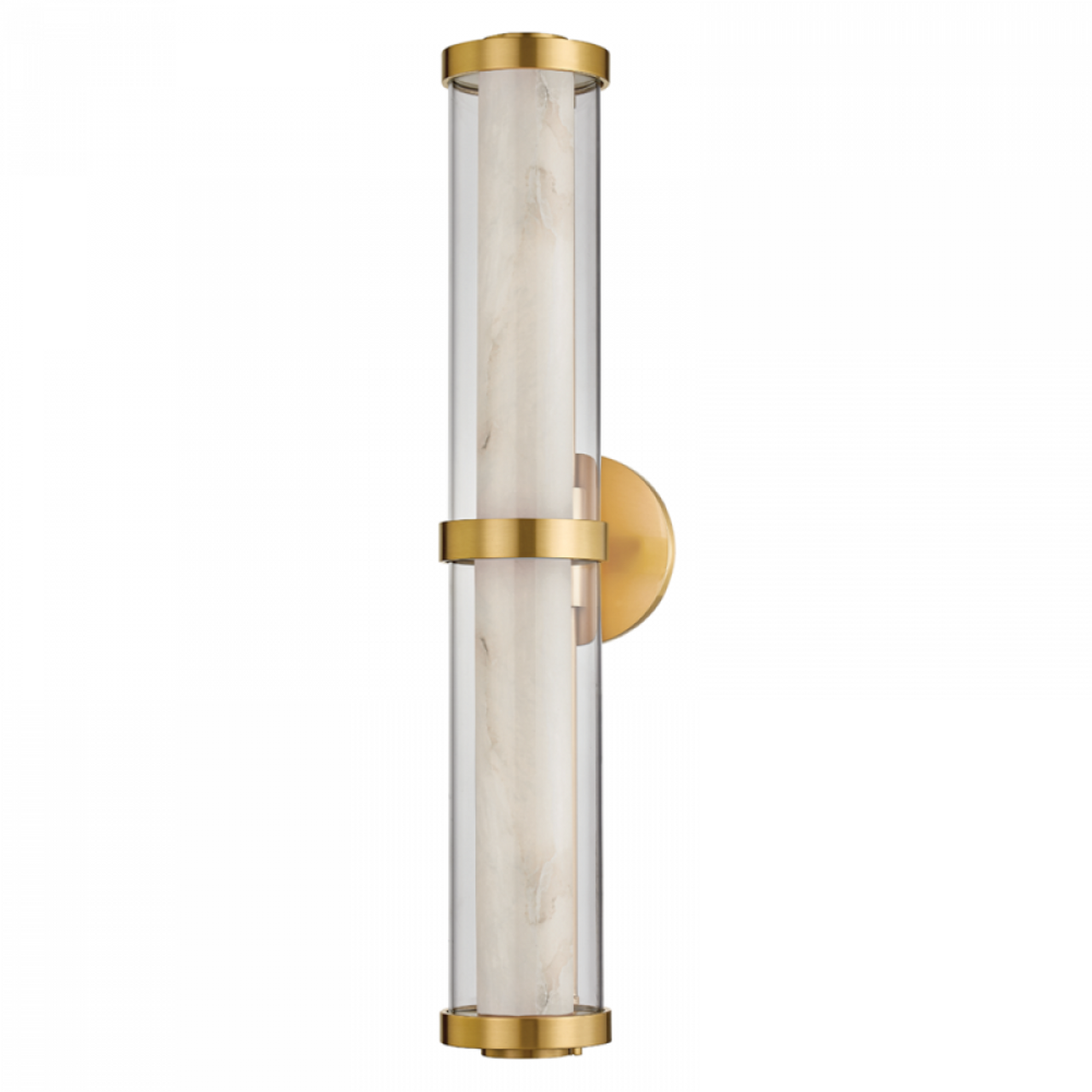 Caterina Wall Sconce, 1-Light, LED, Brass, 26.5"H (433-27-VB 94F4)