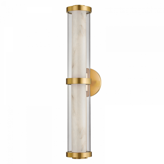 Caterina Wall Sconce, 1-Light, LED, Brass, 26.5"H (433-27-VB 94F4)