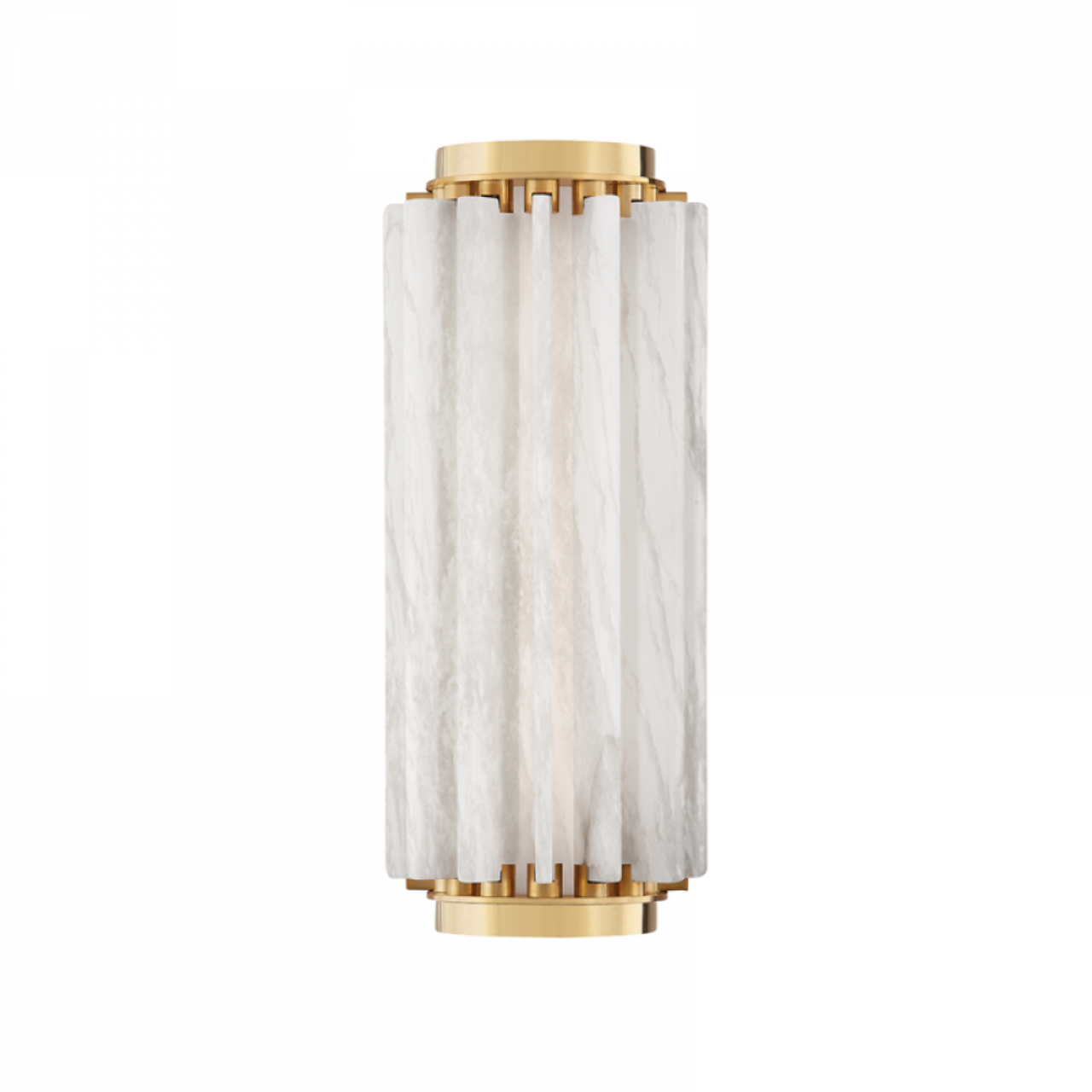 Hillside Wall Sconce, 1-Light, LED, Brass, 13.5"H (6013-AGB A8J8P)