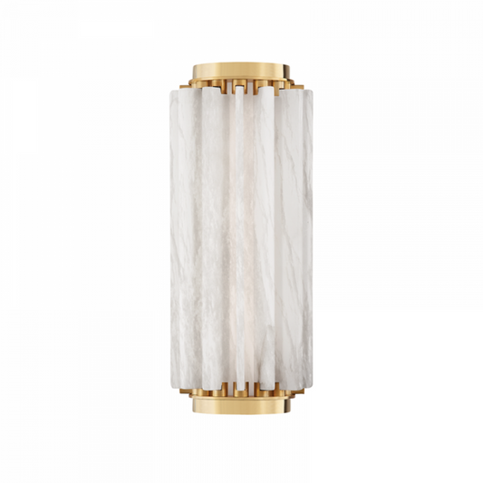 Hillside Wall Sconce, 1-Light, LED, Brass, 13.5"H (6013-AGB A8J8P)