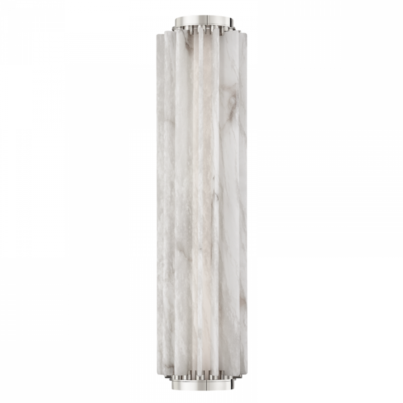 Hillside Wall Sconce, 1-Light, Polished Nickel, 24.5"H (6024-PN A8J8T)