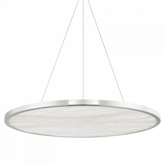 Eastport Pendant, 1-Light, LED, Polished Nickel, 36"W (6336-PN A8J99)