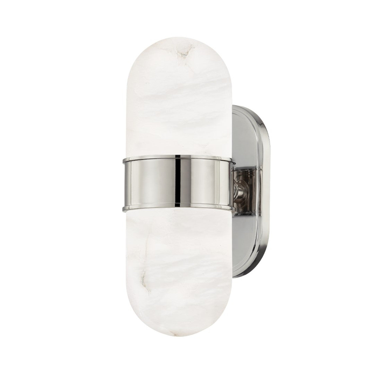 Beckler Wall Sconce, 2-Light, Polished Nickel (6902-PN MEW0)