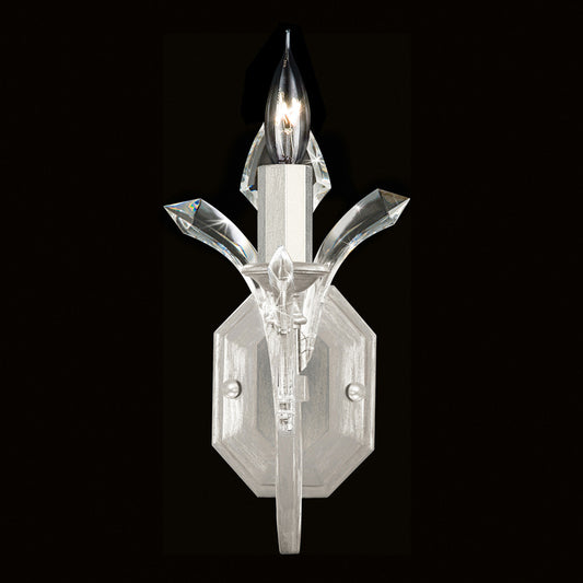 Beveled Arcs Wall Sconce, 1-Light, Silver Leaf, 13"H (705050-SF4 NJ0Q)