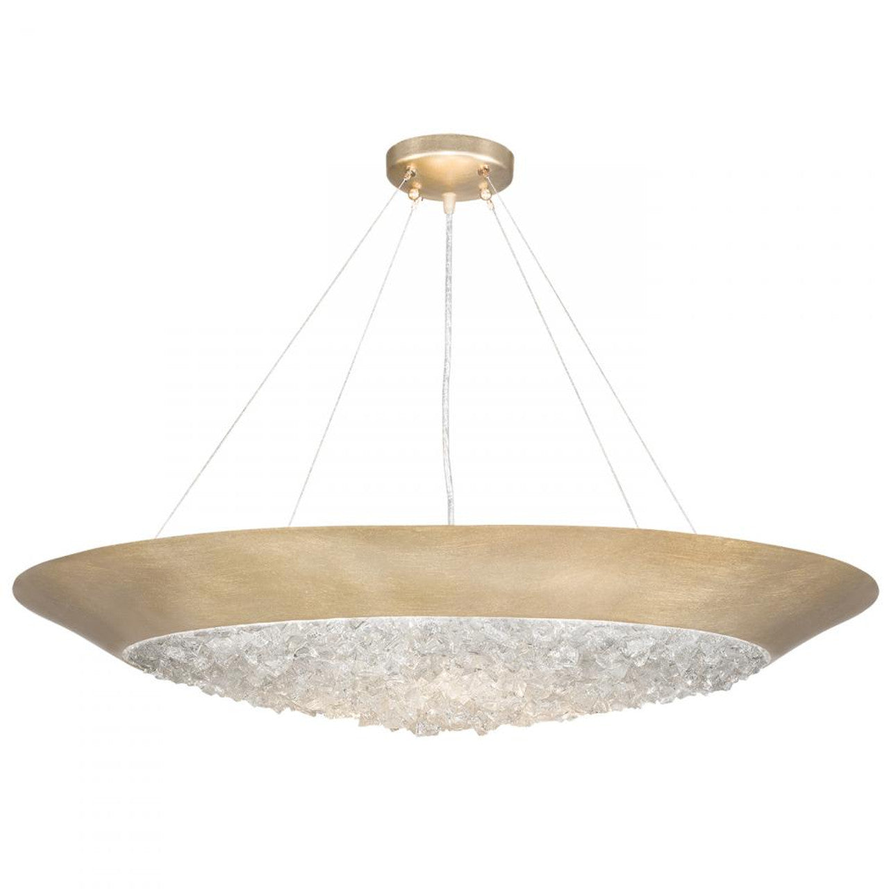 Arctic Halo Pendant, Round, 3-Light, Gold, 32"W (876440-1ST GJL5)