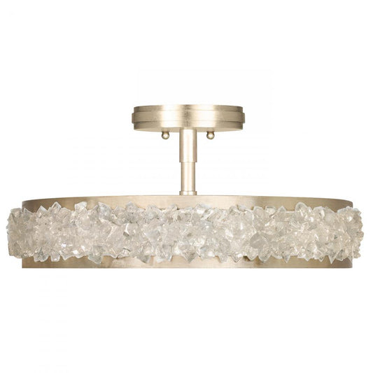 Arctic Halo Semi-Flush Mount, Round, 3-Light, Gold, 23"W (879940-1ST GKKZ)