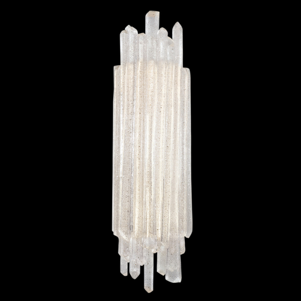 Diamantina Wall Sconce, 3-Light, Silver, Crystal Spires, 22"H (887450ST KCEQ)