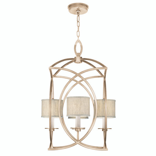 Cienfuegos Chandelier, Square, 4-Light, Gold, 21.5"W (887740-31ST KEFA)