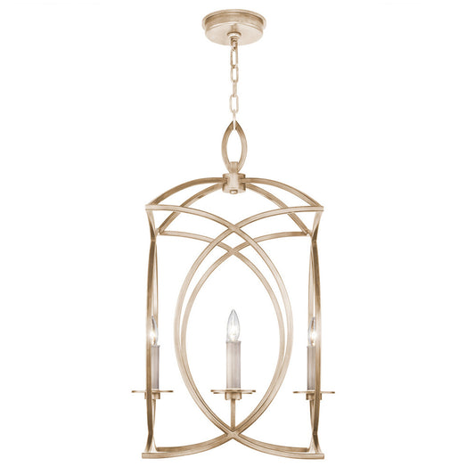 Cienfuegos Chandelier, Square, 4-Light, Gold, 19.5"W (887740-3ST KEF9)