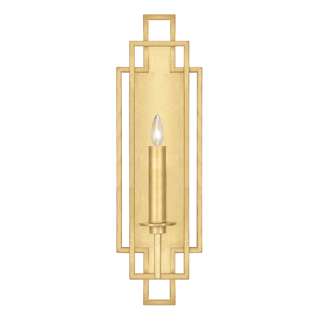 Cienfuegos Wall Sconce, 1-Light, Gold Leaf, 22"H (889350-SF3 NKY0)