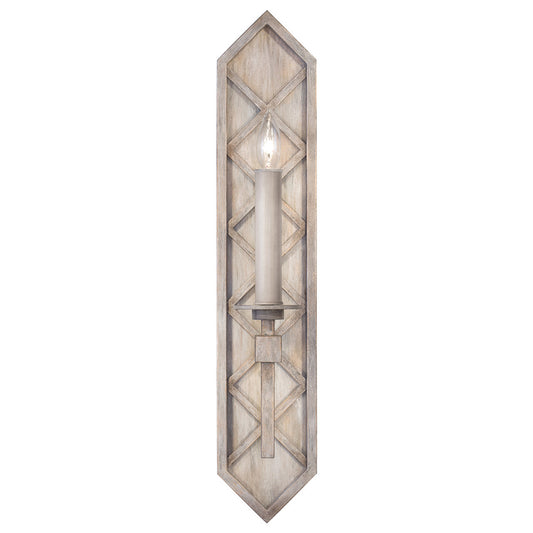 Cienfuegos Wall Sconce, 1-Light, Weathered Griege Patina, 25"H (889550-2ST KEDD)