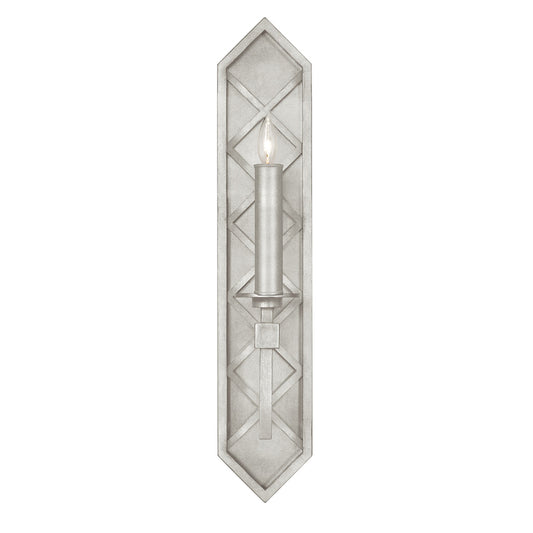 Cienfuegos Wall Sconce, 1-Light, Silver Leaf, 25"H (889550-SF4 NKY6)