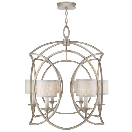 Cienfuegos Chandelier, Round, 6-Light, Weathered Griege Patina, 30.5"W (889840-21ST KED8)