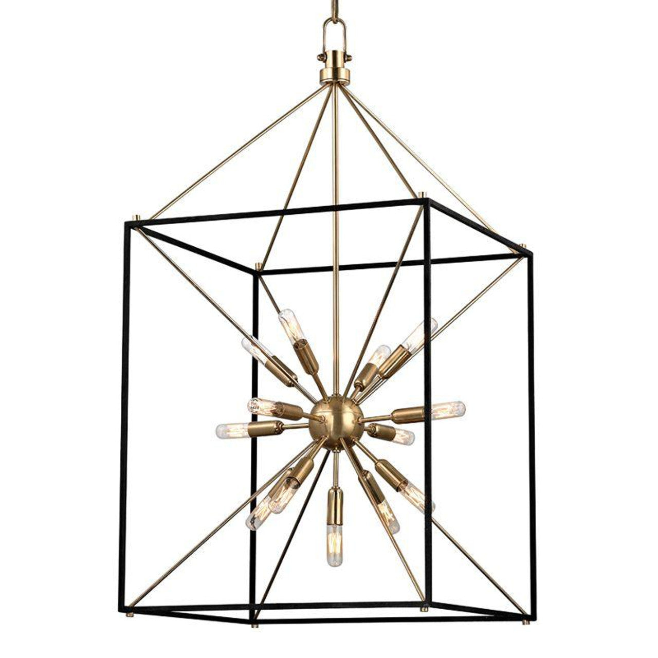 Glendale Chandelier, 13-Light, Aged Brass, 20.25"W (8920-AGB 9WDLA)