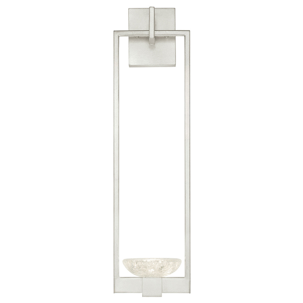 Delphi Wall Sconce, 1-Light, LED, Silver Leaf, 26.75"H (893350-1ST KDF8)