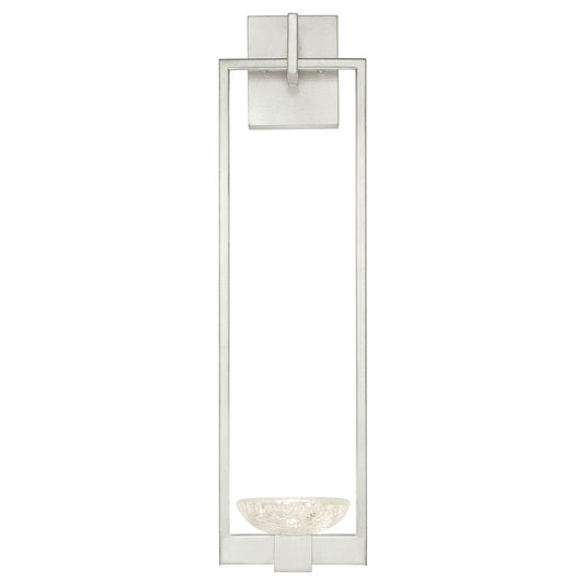 Delphi Wall Sconce, 1-Light, LED, Silver Leaf, 26.75"H (893350-1ST KDF8)